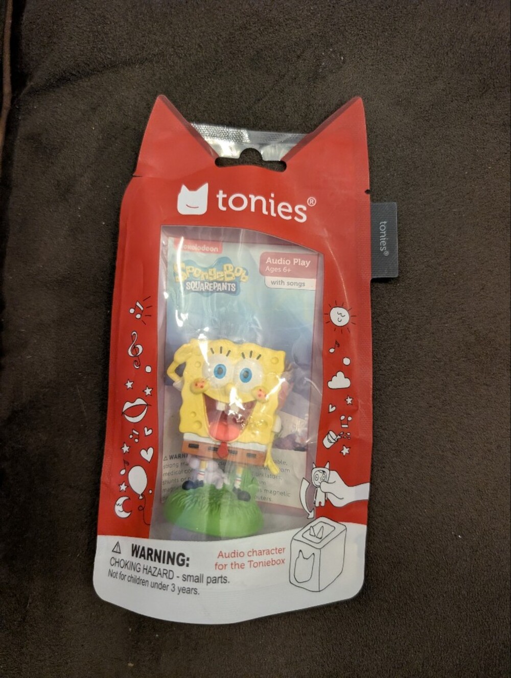 Nickelodeon SpongeBob SquarePants Yellow and Blue Tonies Figure